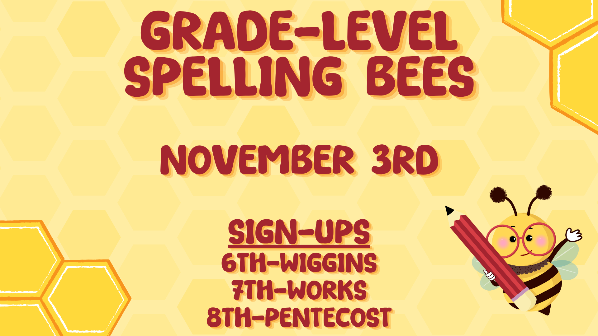 Grade-Level Spelling Bees